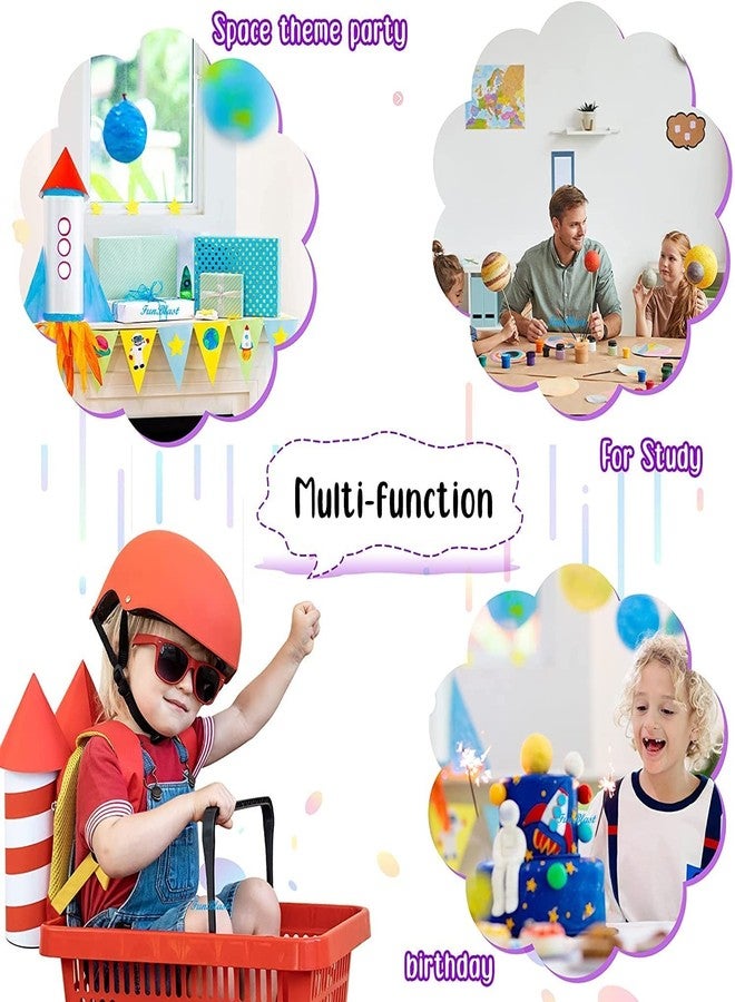 MVM Enterprise Space Theme Stationary Set for Kids Pencils,Erasers,Sharpeners & Diary for Kids,Stationary Kit,Stationery Gift for Kids,Birthday Return Gifts for Kids,Space Theme Return Gifts - Image 5